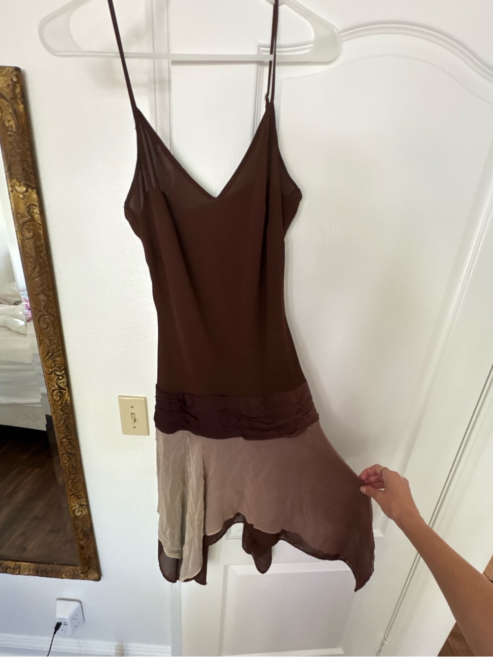 Ombré silk Y2K fairy dress. Arden b